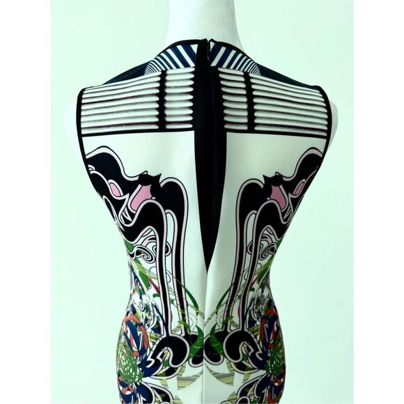 Clover Canyon Dress Swirling Scarf Print - Picture 8 of 10